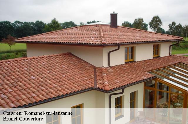 Couvreur  romanel-sur-lausanne-1032 Brunet Couverture